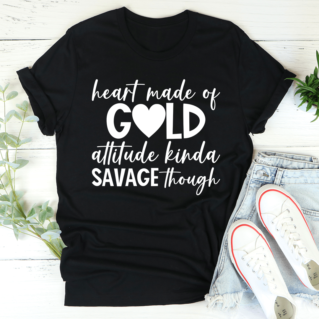 Heart Made Of Gold Tee-2
