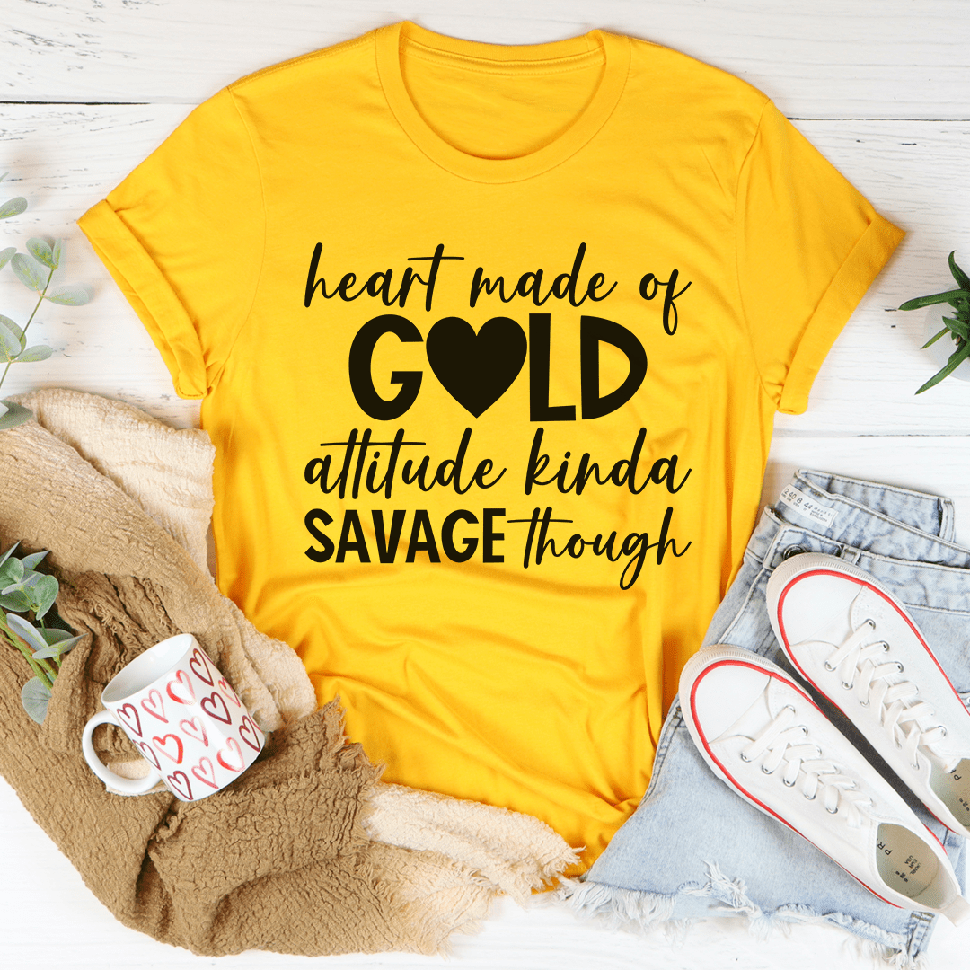 Heart Made Of Gold Tee-0